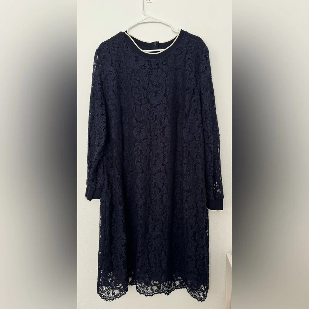 LAUREN RALPH LAUREN Yaritza Lace Overlay Mini Cocktail Dress Classy NWT 20W